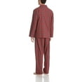 thumbnail image 3 of Men's Hanes 4016B Big Man Classics Broadcloth Woven Pajama Set (Red Plaid 6XL), 3 of 3