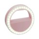 thumbnail image 1 of Anillo de Luz CHAO para Selfies Rosa Claro Luz LED 28 LED Brillo Ajustable 3 Niveles, 1 of 5