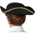 thumbnail image 2 of Halloween Deluxe Child Tri Corner Hat, 2 of 3