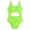 Green, variant on Kids Swimsuits Green 1 Piece Swimsuit Sleeveless Quick Dry Pool Party Summer Girls Swimwear 8-9 Years
