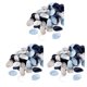thumbnail image 5 of Cateissary 400 piezas aplicaciones salvajes con pétalos de poliéster reutilizables pétalos falsos dispersos pétalos artificiales azul oscuro Type1 NO1, 5 of 6