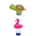 thumbnail image 1 of DOLITY 2x Distributeur Automatique de Chlore Flottant Réglable pour Nettoyage de Piscines, 1 of 9