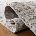 thumbnail image 5 of SAFAVIEH Marrakesh Erykah Geometric Polyester Area Rug, Ivory/Grey, 6'6" x 9', 5 of 7