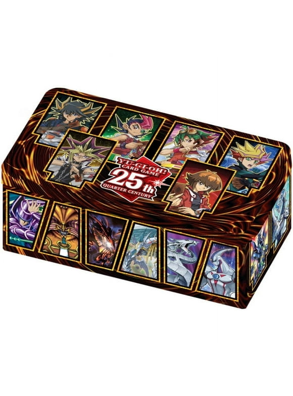 Yu-Gi-Oh! Trading Card Game - 25th Anniversary Tin: Dueling Heroes [Card Game, 2 Players]