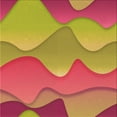 thumbnail image 1 of Ahgly Company Machine Washable Indoor Square Transitional Crimson Red Area Rugs, 5' Square, 1 of 7