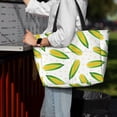 thumbnail image 7 of Pofeuu Corns Print Beach Bag,Waterproof Sandproof Beach Tote Bag, Large Capacity Foldable Beach Bags for Women, 7 of 7