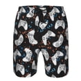 thumbnail image 4 of Naloa Cool Gamepad Men's Beach Shorts, Surfing shorts, Swim trunks, Quick Dry Swim Trunks for Surfing Beach Fun - X-Large, 4 of 9