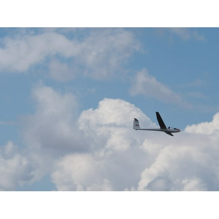 Canvas Print Air Flying Mt Buffalo Plane Mount Glider Stretched Canvas 10 x