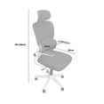 thumbnail image 4 of Silla de Oficina Ejecutiva VANLIG Ergonomica Giratoria negra, 4 of 4