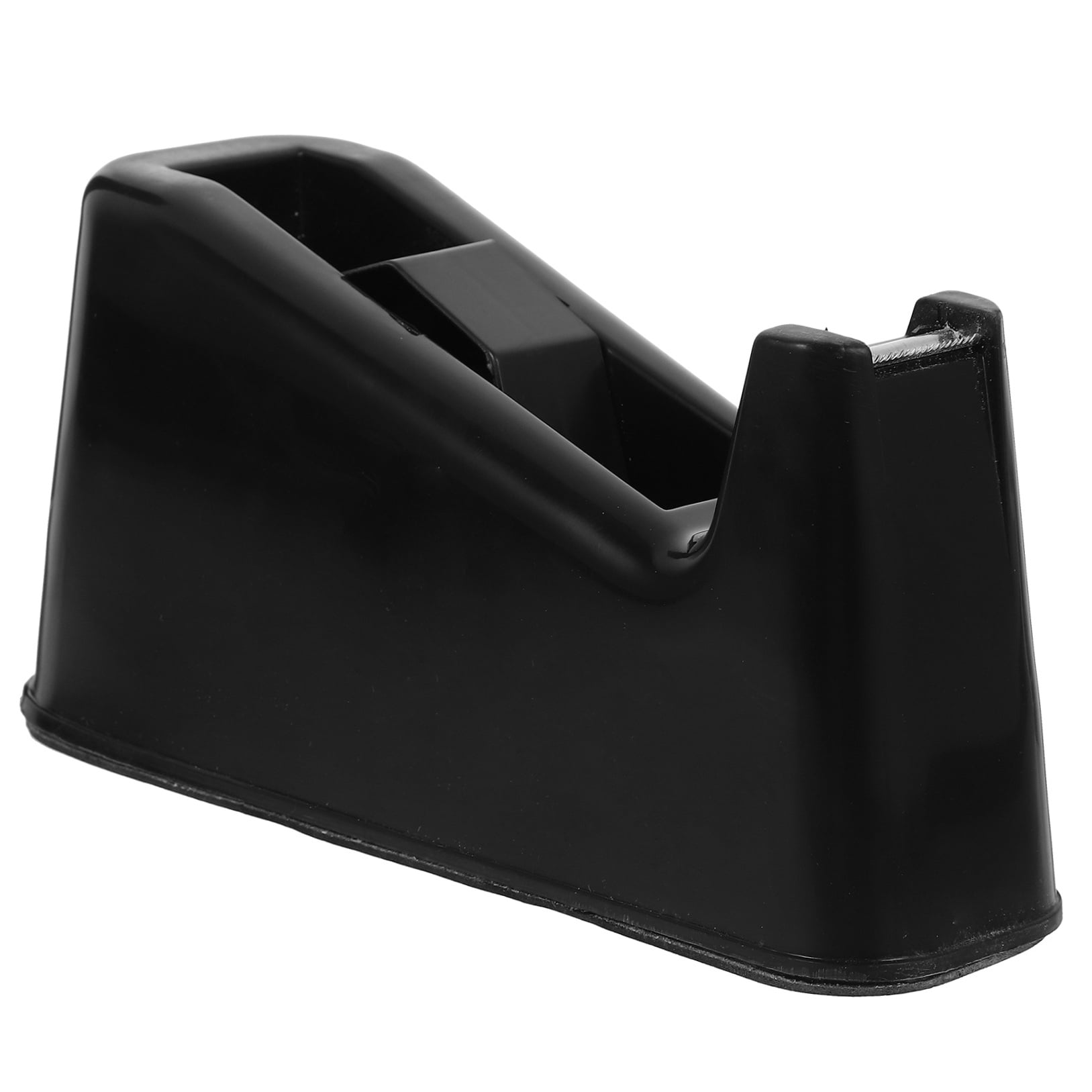 WHAMVOX Portable Household Tape Cutter Dispenser for Office and Packaging Use with Black Design
