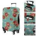 thumbnail image 5 of Pioneer Flower Floral Print Pattern Luggage Cover Fashion Suitcase Cover Baggage Covers Fit 25-28 Inch Luggage (Go Travel), 5 of 5