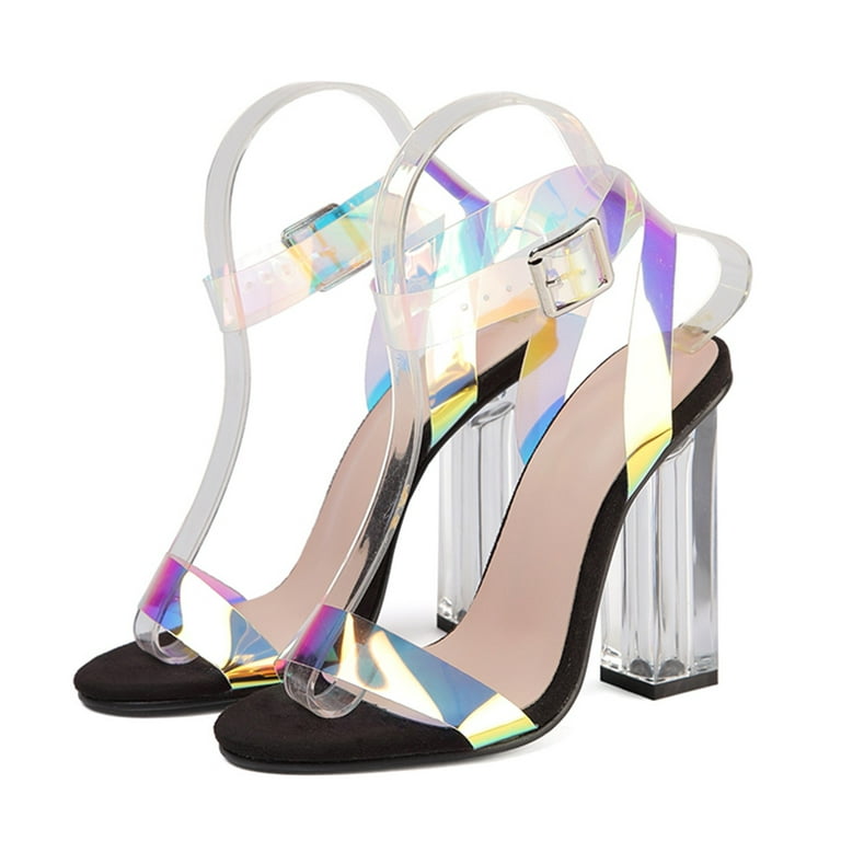 Walmart hotsell clear heels