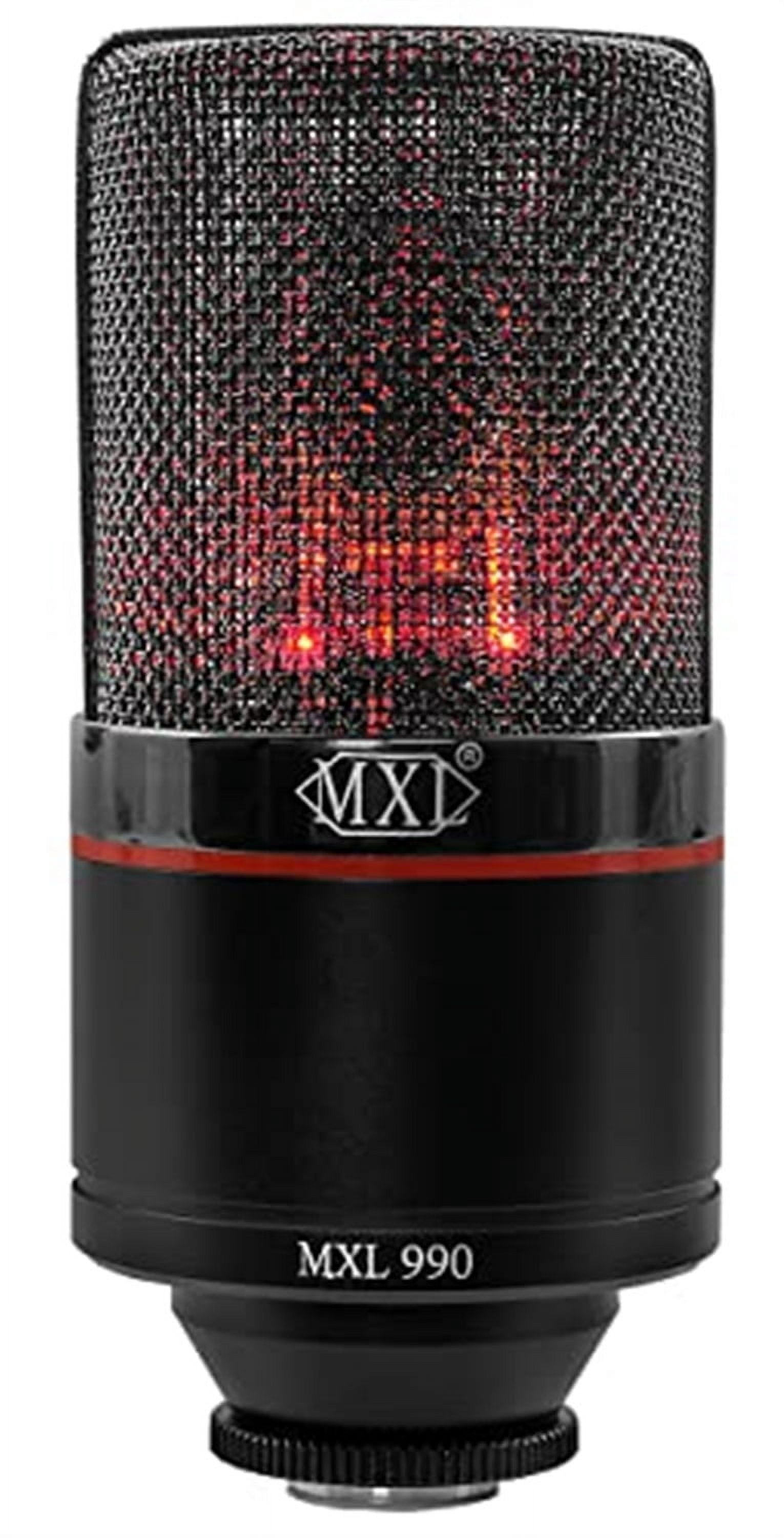 MXL 990 Blaze LED Large Diaphragm Cardioid Condenser Microphone