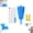 62.2in, variant on Crevice and Corner Cleaning Brush Set, Duster with Extension Pole for Ceiling Fan Cobweb Window Blind