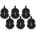 thumbnail image 3 of Hytrove 6Pcs Small Rubber Violin Practice Mutes Lightweight Replacement Parts for ng Instruments, 3 of 5