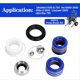 thumbnail image 5 of Kit de Reparación de Bomba 248212 con Guantes, Compatible con Max II 695 795 LineLazer 3900 Airless, 5 of 5