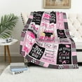 thumbnail image 4 of 2024 Graduation Gifts Blanket, Graduation Gifts for Women/Her/Girls/Daughter, Class of 2024 Gifts, College/High School/Masters Degree/Doctorate/PHD Graduation Gifts Throw Blanket 60"X50", 4 of 5