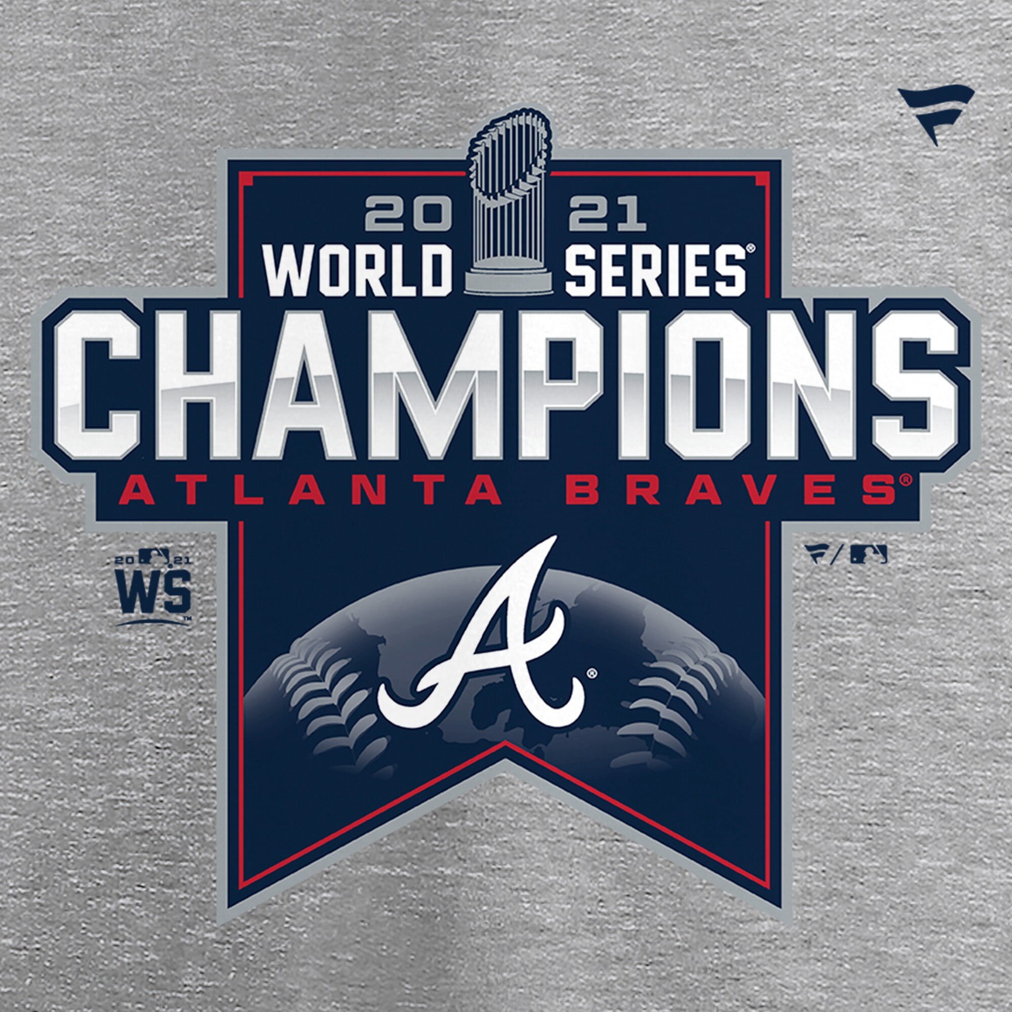 レア【Fanatics】BRAVES 2021 WS CHAMPIONS TEE MLB - レア