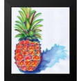 thumbnail image 2 of Seay, Anne 12x13 Black Modern Framed Museum Art Print Titled - Blue Pineapple, 2 of 5
