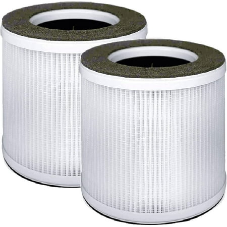 

Nispira True HEPA Activated Carbon Filter Replacement Compatible with Vremi Air Purifier / Kokeki Air Purifier VK-6067B 2 Packs