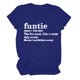 thumbnail image 1 of Gibobby Camisetas Mujer Baratas Manga Corta Camisetas de mujer con estampado de letras, cuello redondo, ultrasuaves, de manga corta, cómodas, informales, blusa(Azul,CH), 1 of 3