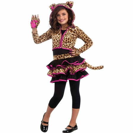 leopard hoodie child halloween costume