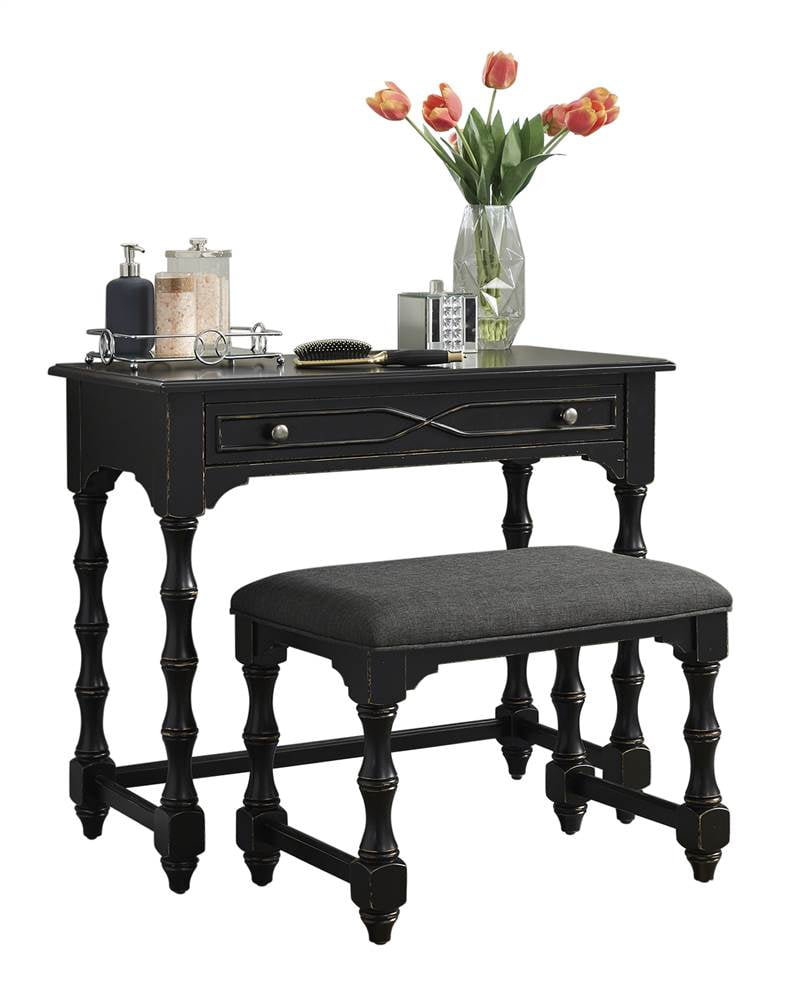 black gothic desk