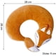 thumbnail image 2 of Almohada de viaje en forma de U, almohada para el cuello con forma de zorro, almohada de apoyo para el cuello en reposo, 2 of 5