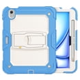 thumbnail image 2 of XYX for iPad Air 5th/4th Generation 10.9 Inch 2022/2020 Case, 3in1 Heavy Duty Shockproof Tablet Case with Stand, Shoulder Strap, Cream Navy, 2 of 7