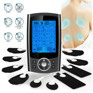 Tens Unit Muscle Stimulator Device Full Body Pain Relif Machine,FSA HSA  Eligible Multi Function Physiotherapy Instrument Massager for Neck Back Leg