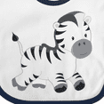 thumbnail image 4 of Inktastic Zebra Boys or Girls Baby Bib, 4 of 4