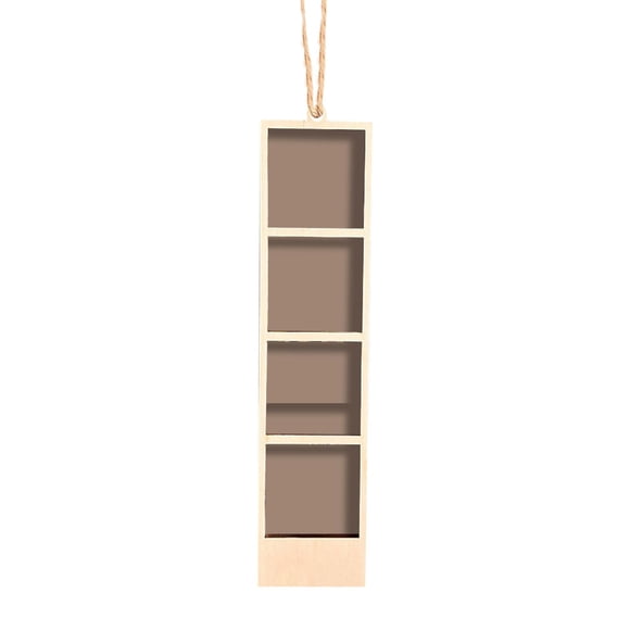 Under 10 Hangs Picture Frame Ornaments for Tree Photo Ornament Personalized Christmas Ornaments 2024 Photo Strip Ornament Custom Christmas Ornament Wood Christmas Tree Ornaments