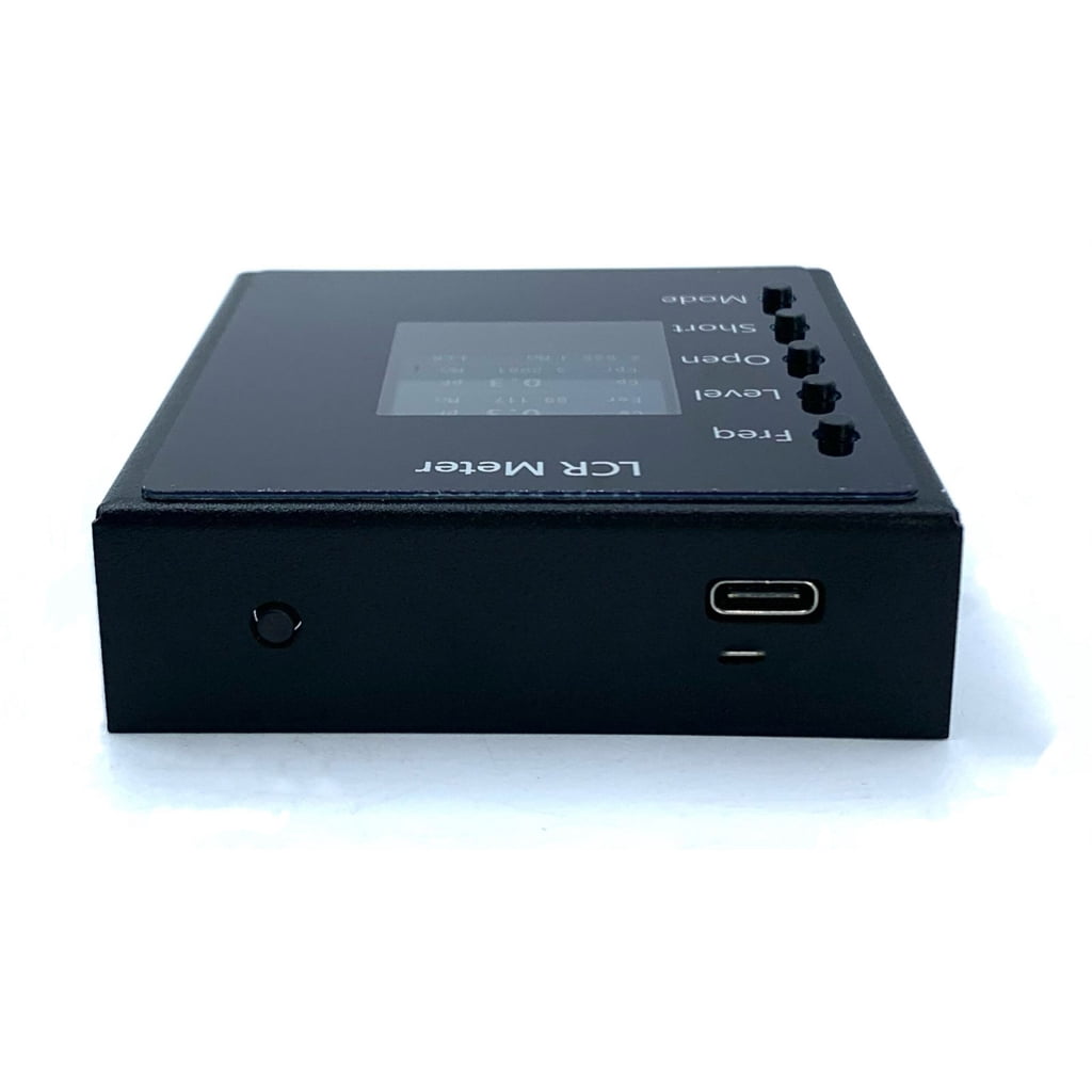 AOOOWER Portable Digital Meter Bridge Tweezer For Accurate Resistance Capacitance Inductance Measurement with 100kHz Frequency