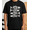 Black-1, variant on Men's Walleye Fishing Sunset Striped Graphic T-Shirt M-5XL