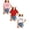 Pink 1PCS & White 1PCS & Red 1PCS, variant on XEGLSBU 3 Pack Girls T Shirts Short Sleeve Floral Print Soft Summer Round Neck Comfort Fit Tops for Kids Daily Wear Breathable Shirt Size 12-14 Years