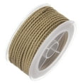 thumbnail image 3 of Unique Bargains Nylon Thread Twine Beading Cord 2mm Extra-Strong Braided Nylon Crafting String 11M/36 Feet, Camel, 3 of 7