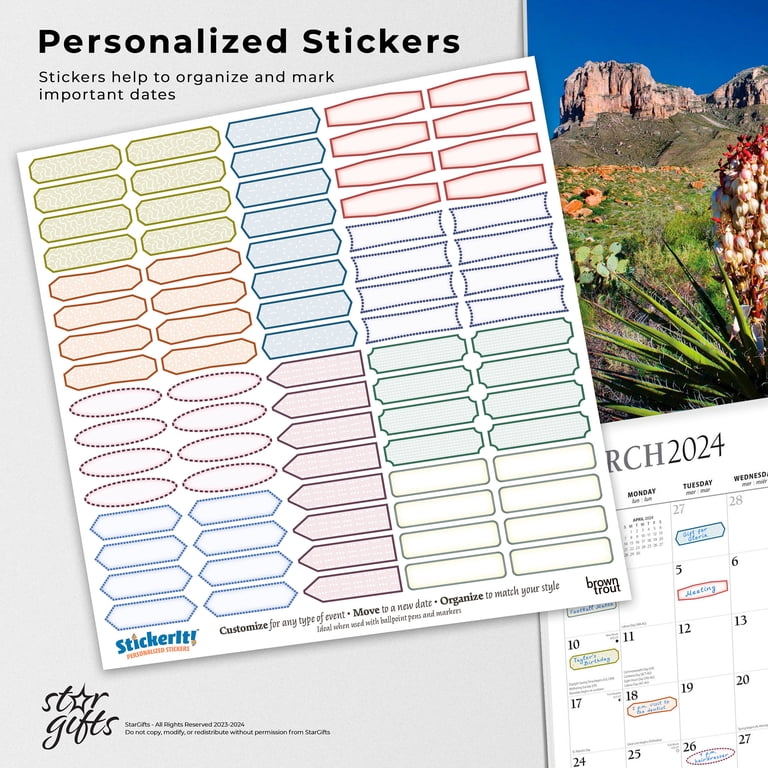 Free Calendar Of National Parks