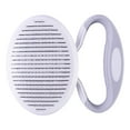 thumbnail image 3 of Pet Life ® 'Gyrater' Travel Self-Cleaning Swivel Grooming Slicker Pet Brush, 3 of 6