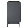 thumbnail image 2 of Modway Render 35" MDF and Particleboard Bathroom Vanity Cabinet in Gray, 2 of 8
