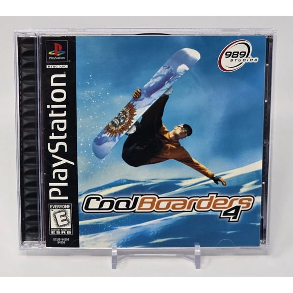 Pre-Owned Cool Boarders 4 - Complete in Box, Black Label - PS1 Playstation 1 PSX