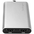 thumbnail image 2 of StarTech.com Thunderbolt 3 to Dual HDMI Adapter, Thunderbolt to 2x HDMI Converter, 4K 30Hz, Windows only Compatible, 2 of 7
