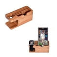 thumbnail image 2 of LABRIMP 1Set Bamboo Wood Charging Station for 5.3x2.4x5.3in, 2 of 8