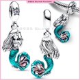 thumbnail image 4 of Charm Ariel De La Sirenia De Disney Concha Original Pulsera\Cangrejo Sebastian\Ursula\Princesa Ariel Charms\Brazalete de Anillo Ursula De La Sirenita, 4 of 4