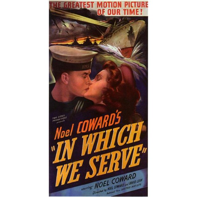 Posterazzi MOVCF4323 In Which We Serve Movie Poster - 27 x 40 in.