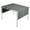 Dark Grey, variant on Outsunny 2 Pcs 16 x 4ft Pergola Shade, UV Protection Pergola Canopy, Khaki