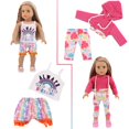 thumbnail image 4 of Set de ropa para muñecas UNICORN ELEMENT para muñeca americana de 18 pulgadas, 4 of 9