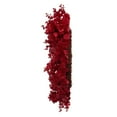thumbnail image 4 of Vickerman 24" Red Artificial Eucalyptus Glitter Wreath., 4 of 6