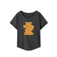 thumbnail image 1 of Camiseta para mujer con cuello redondo y cuello redondo, camisetas de verano para oficina, vacaciones, senderismo S, 1 of 7