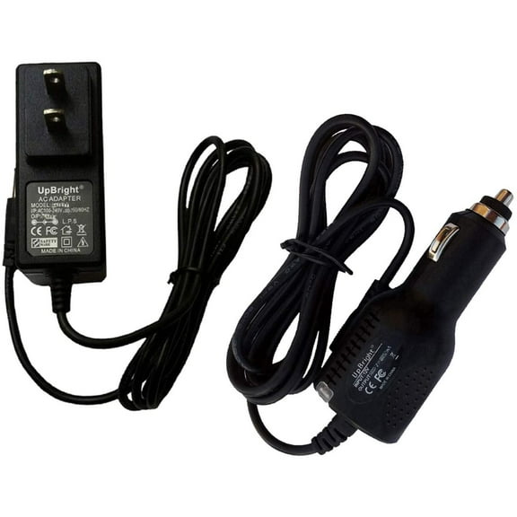 AC Car Adapter Compatible for Disney Apx920a Dp3500-mky Dp501-c Dp7000 Mcp-dp501c D700PD Mickey Portable DVD Players Power Supply Cord Charger