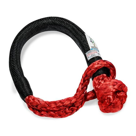 Factor 55 Winch Cable Shackle 00572 Connects Recovery Accessories To Shackle Mount; 294000 Pound Working Load Limit; 1-1/8 Inch Diameter; 24 Inch Length; HMPE Plasma Material; Fiber Lock Coating